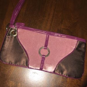 Purple wristlet